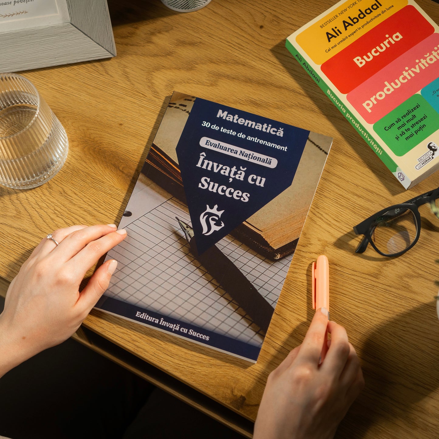 Carte cu 30 Teste de Antrenament pentru Evaluarea Națională la Matematică + Rezolvări