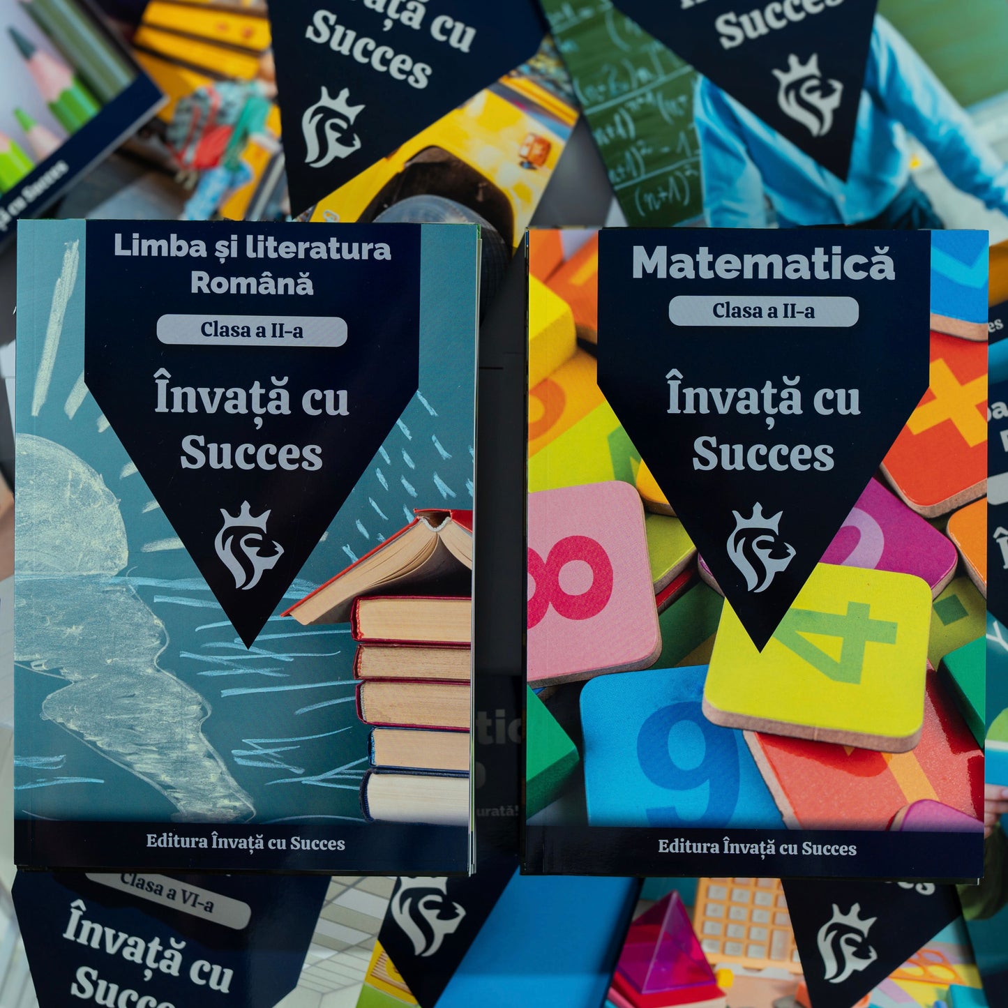 Pachet Clasa a II-a: Toată materia structurată la Română și Matematică pentru clasa a II-a