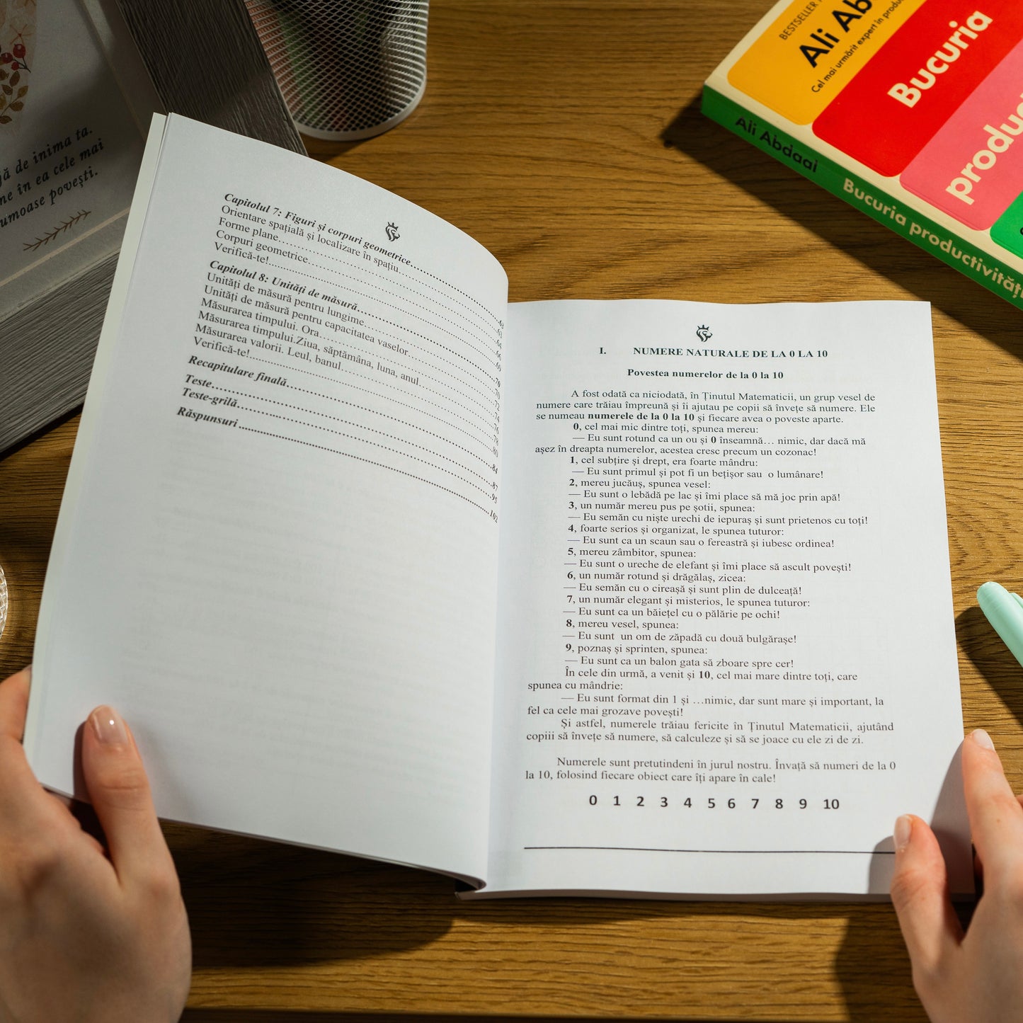 Pachet Clasa I : Toată materia structurată la Română și Matematică pentru clasa I