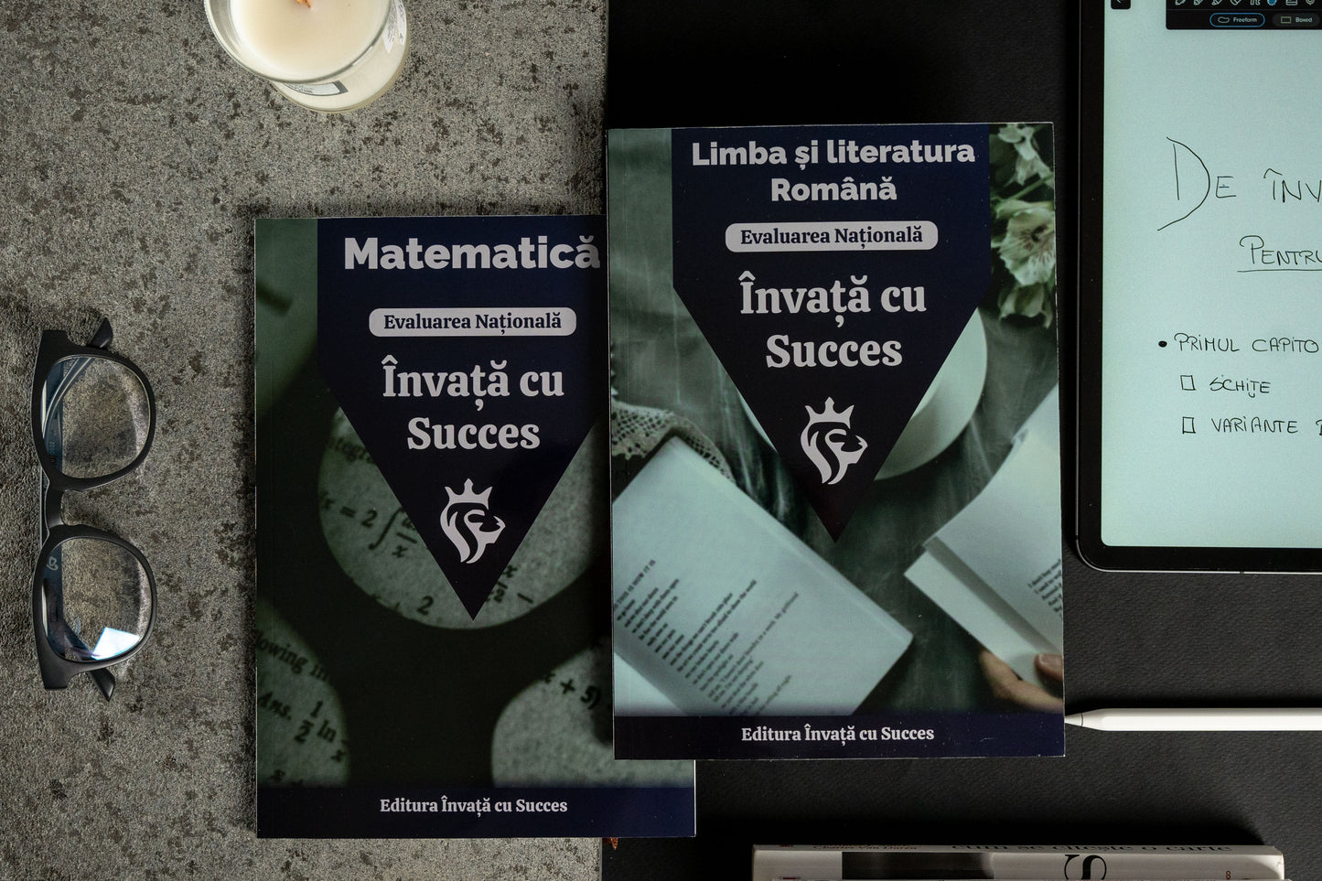 Pachet 2+2 Evaluare Naţională ediție color 🎨 | Română + Matematică