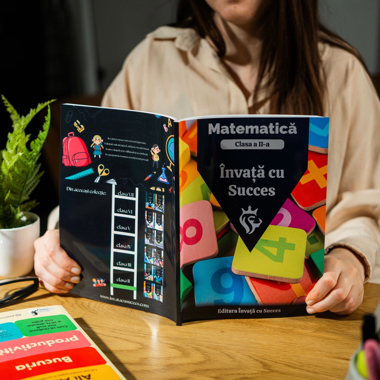 Pachet Clasa a II-a: Toată materia structurată la Română și Matematică pentru clasa a II-a