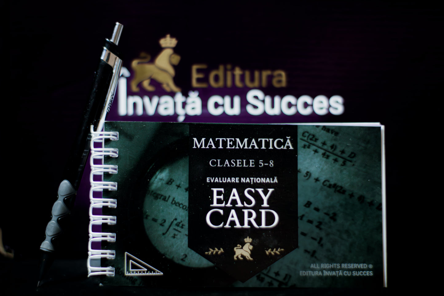 Pachet 2 EASYCARDS Română-Matematică pentru Evaluare Națională
