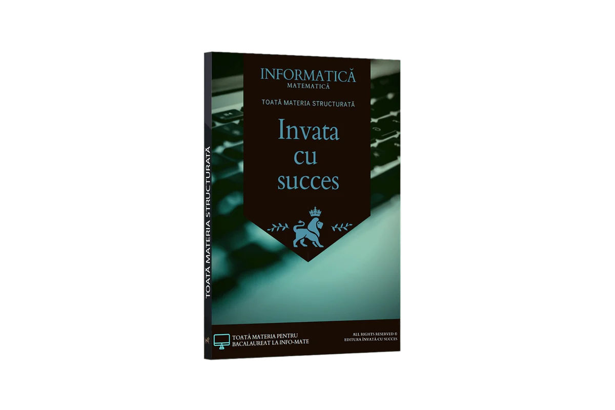 Toată materia la Informatică-Matematică pentru Bacalaureat.