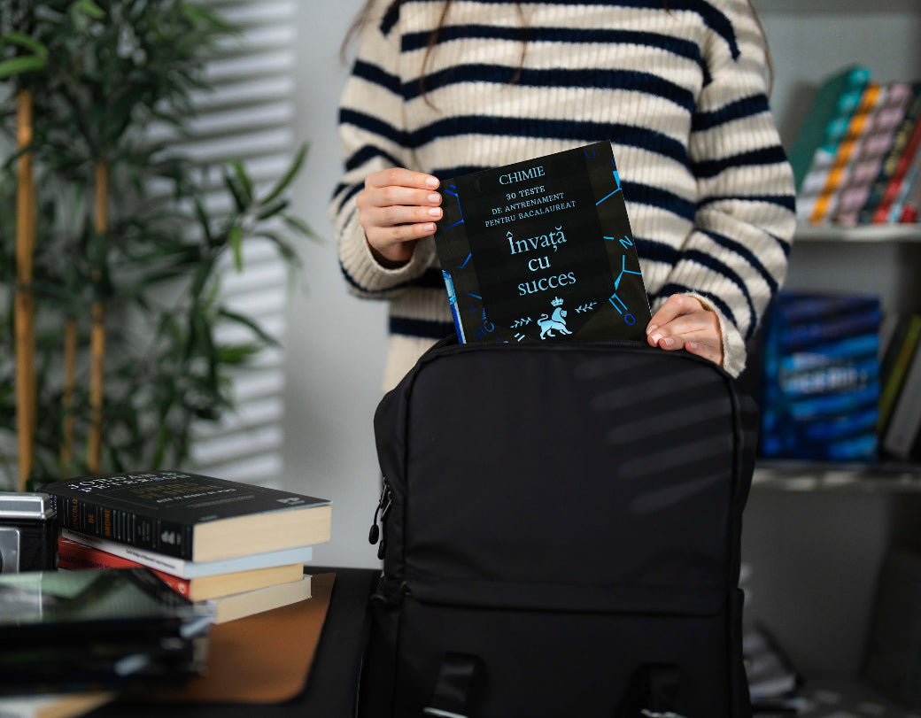 Carte cu 30 Teste de Antrenament pentru Bacalaureatul la Chimie + Rezolvări