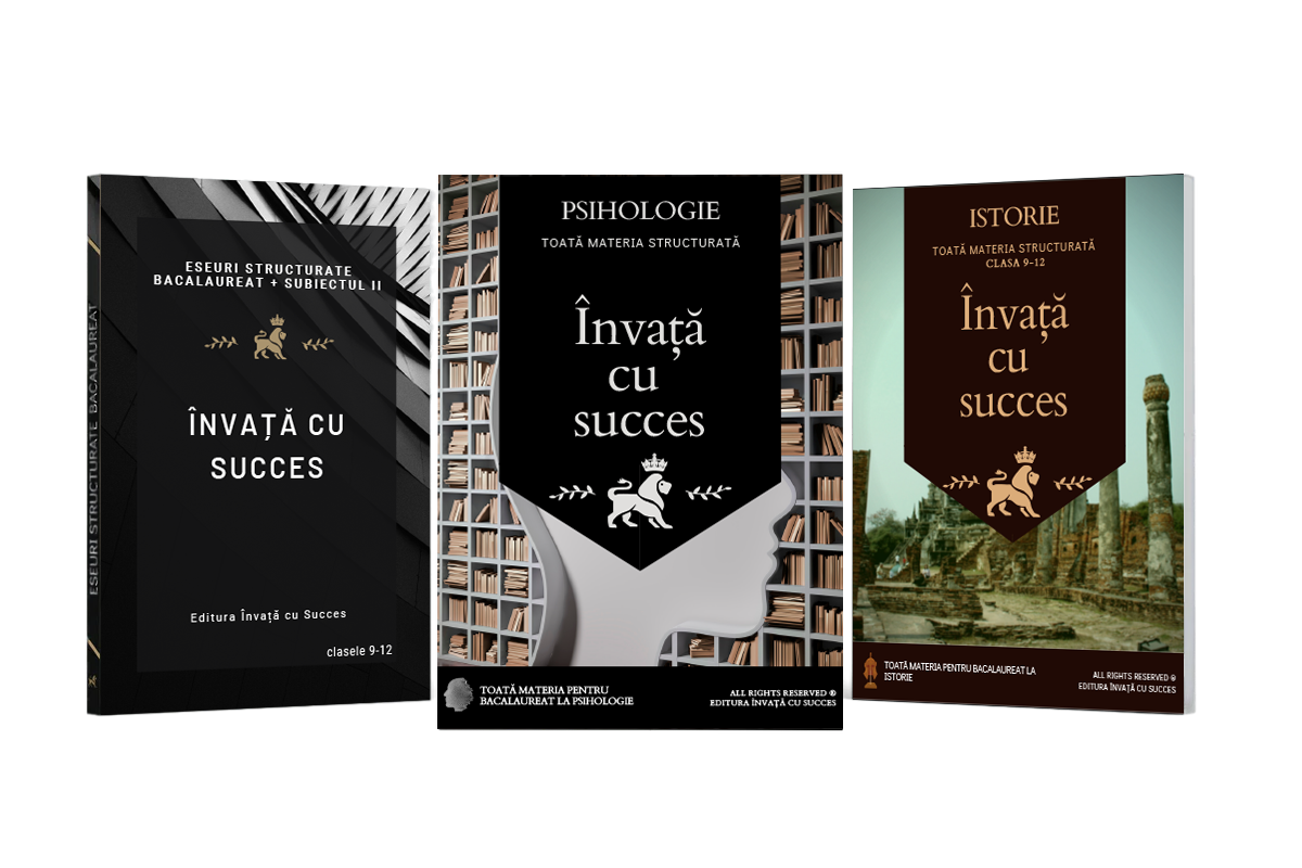 Învață cu succes - Pachet Bacalaureat | Română + Psihologie + Istorie