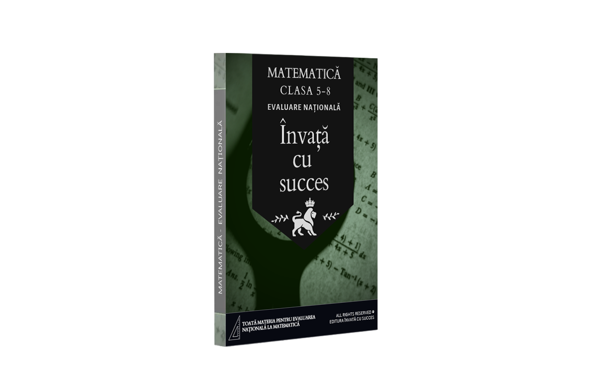 Evaluare Naţională - Toată materia structurată la matematică din clasele V-VIII (5-8)