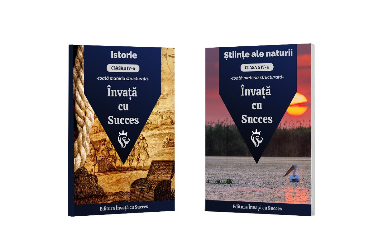 Pachet Clasa a IV-a: Toată materia structurată la Științe ale Naturii și Istorie pentru clasa a IV-a