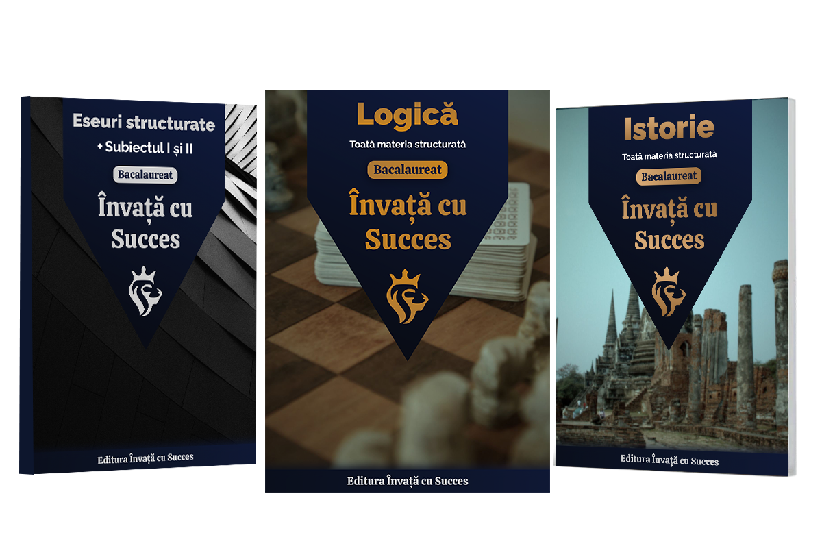 Învață cu succes - Pachet Bacalaureat | Istorie + Română + Logică