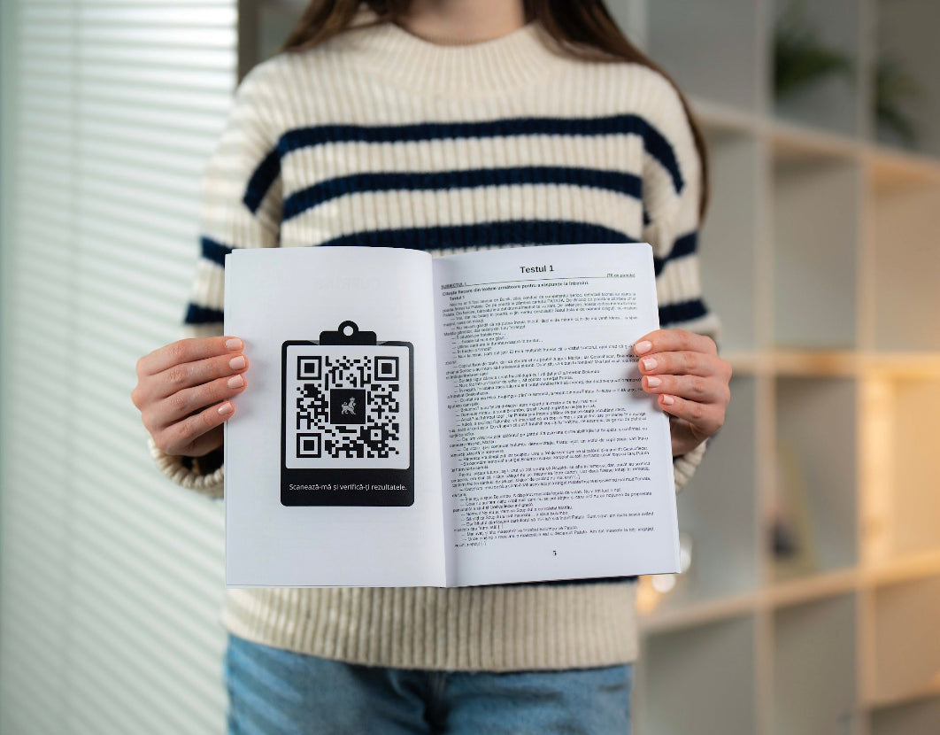 Carte cu 30 Teste de Antrenament pentru Bacalaureatul la Română + Rezolvări