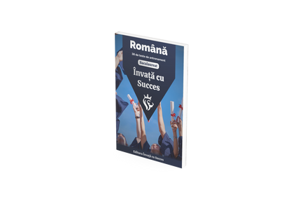 Carte cu 30 Teste de Antrenament pentru Bacalaureatul la Română + Rezolvări