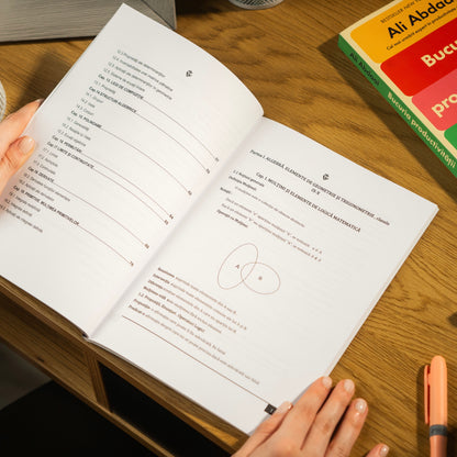 Toată materia structurată la Matematică pentru Bacalaureat