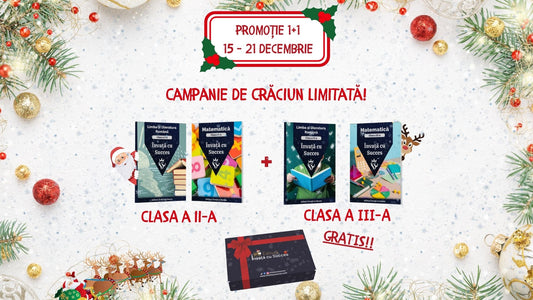 Pachet Clasa a II-a: Toată materia structurată la Română și Matematică pentru clasa a II-a