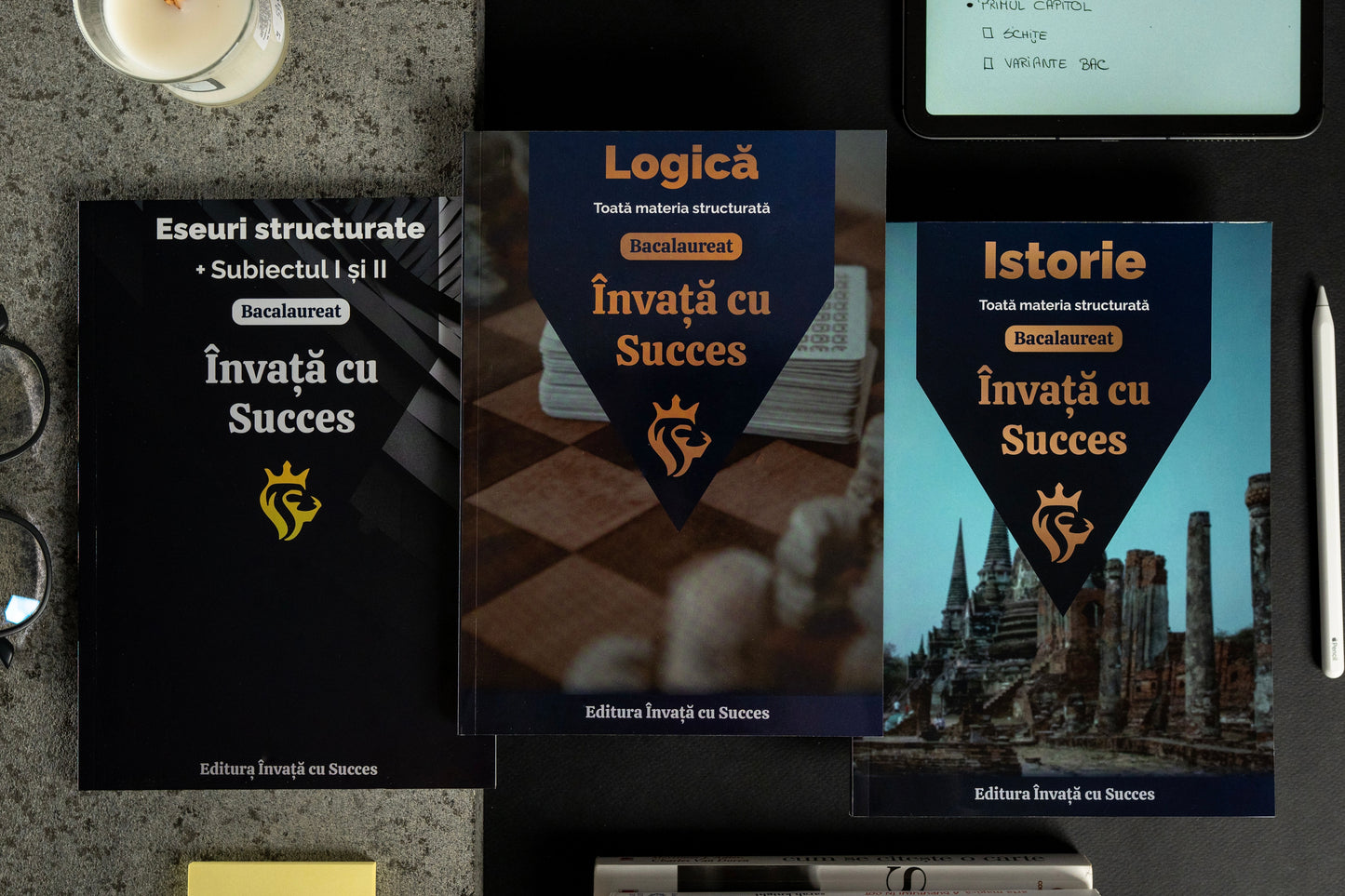 Învață cu succes - Pachet Bacalaureat  | Istorie + Română + Logică