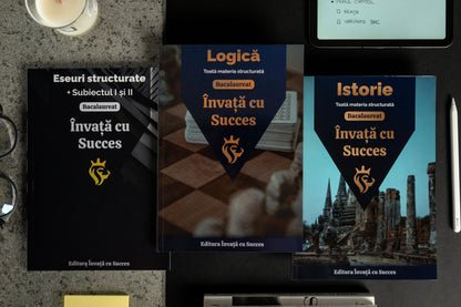 Învață cu succes - Pachet Bacalaureat  | Istorie + Română + Logică