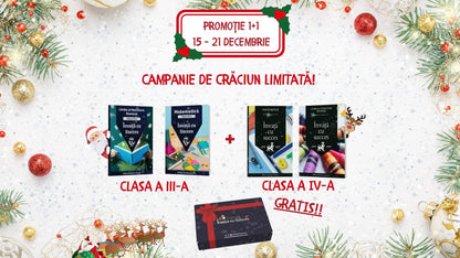 Pachet Clasa a III-a: Toată materia structurată la Română și Matematică pentru clasa a III-a