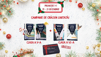 Pachet Clasa a V-a: Toată materia structurată la Română și Matematică pentru clasa a V-a