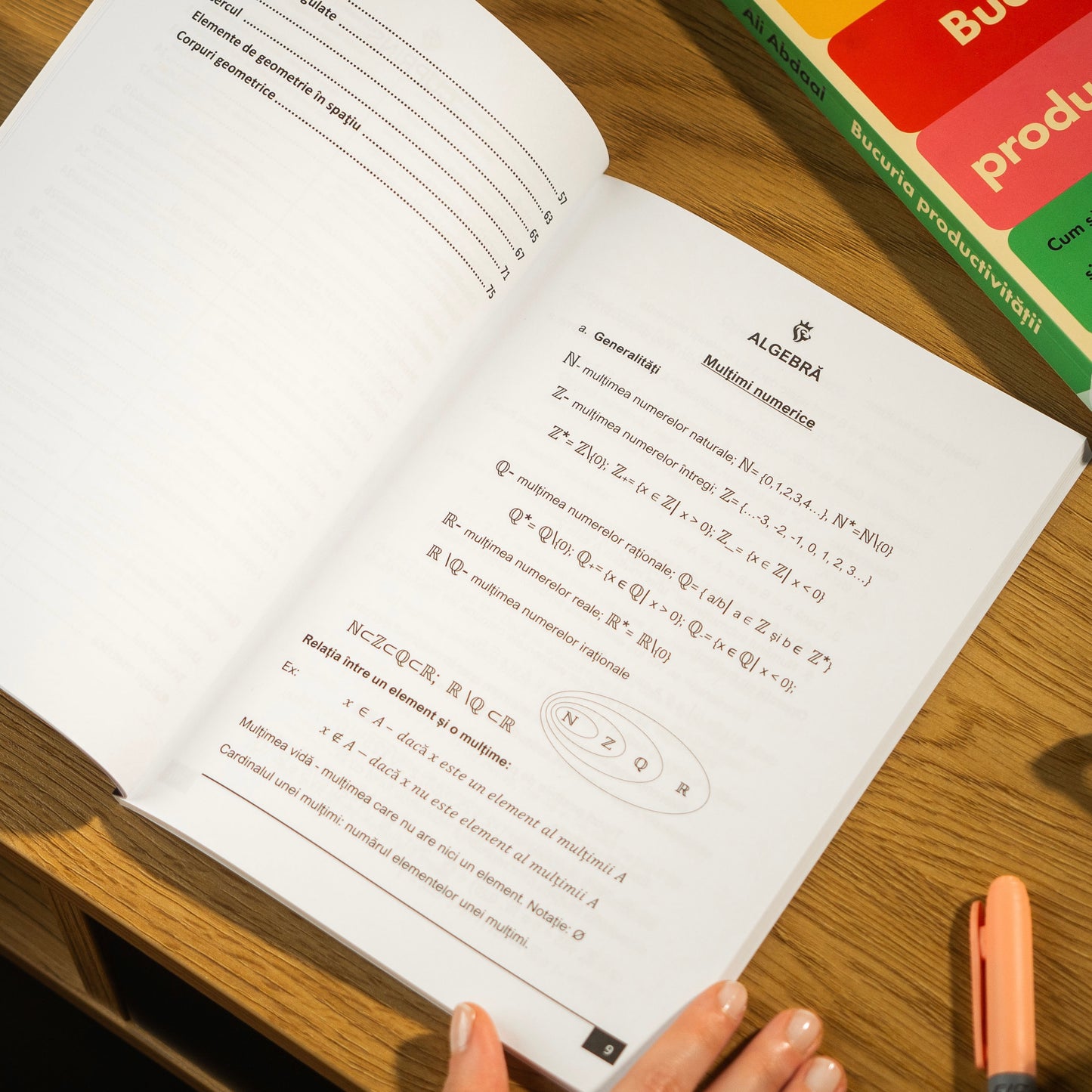 Evaluare Naţională - Toată materia structurată la matematică din clasele V-VIII (5-8)