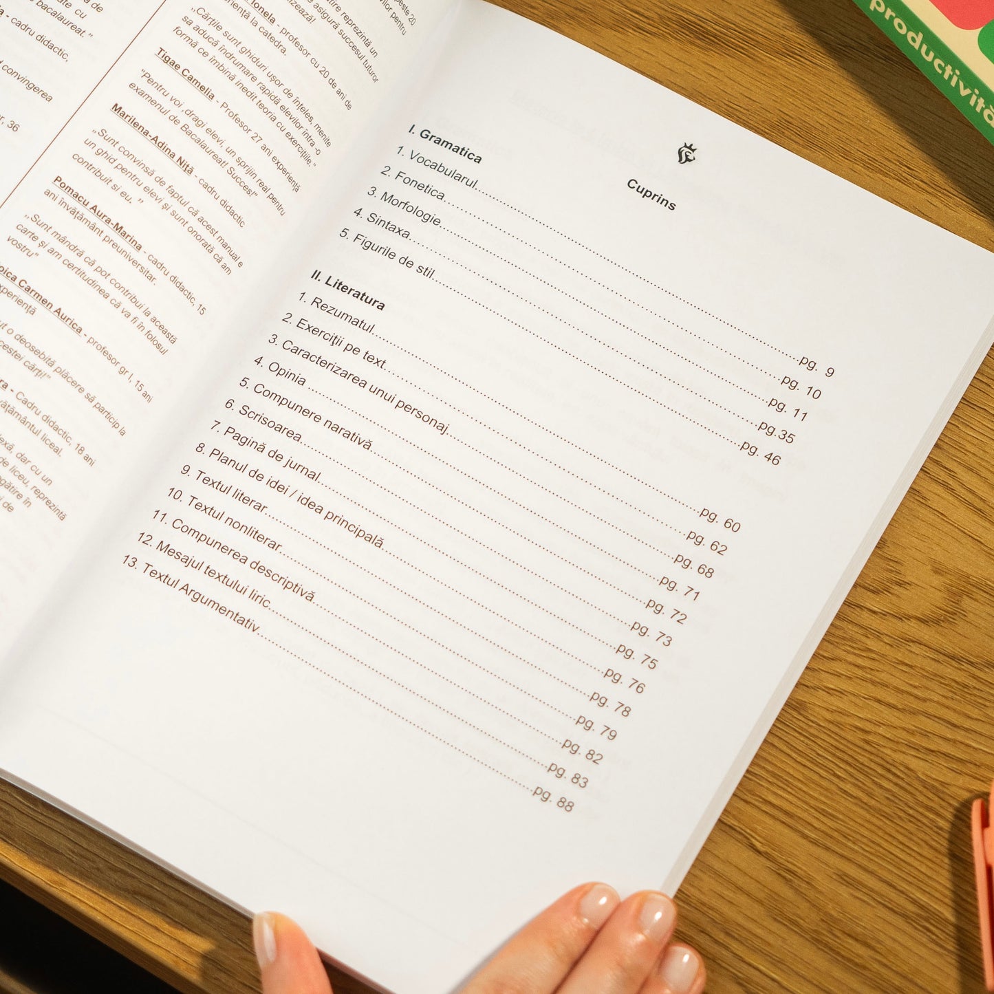Evaluare Naţională - Toată materia structurată la Limba şi Literatura Română din clasele V-VIII (5-8)