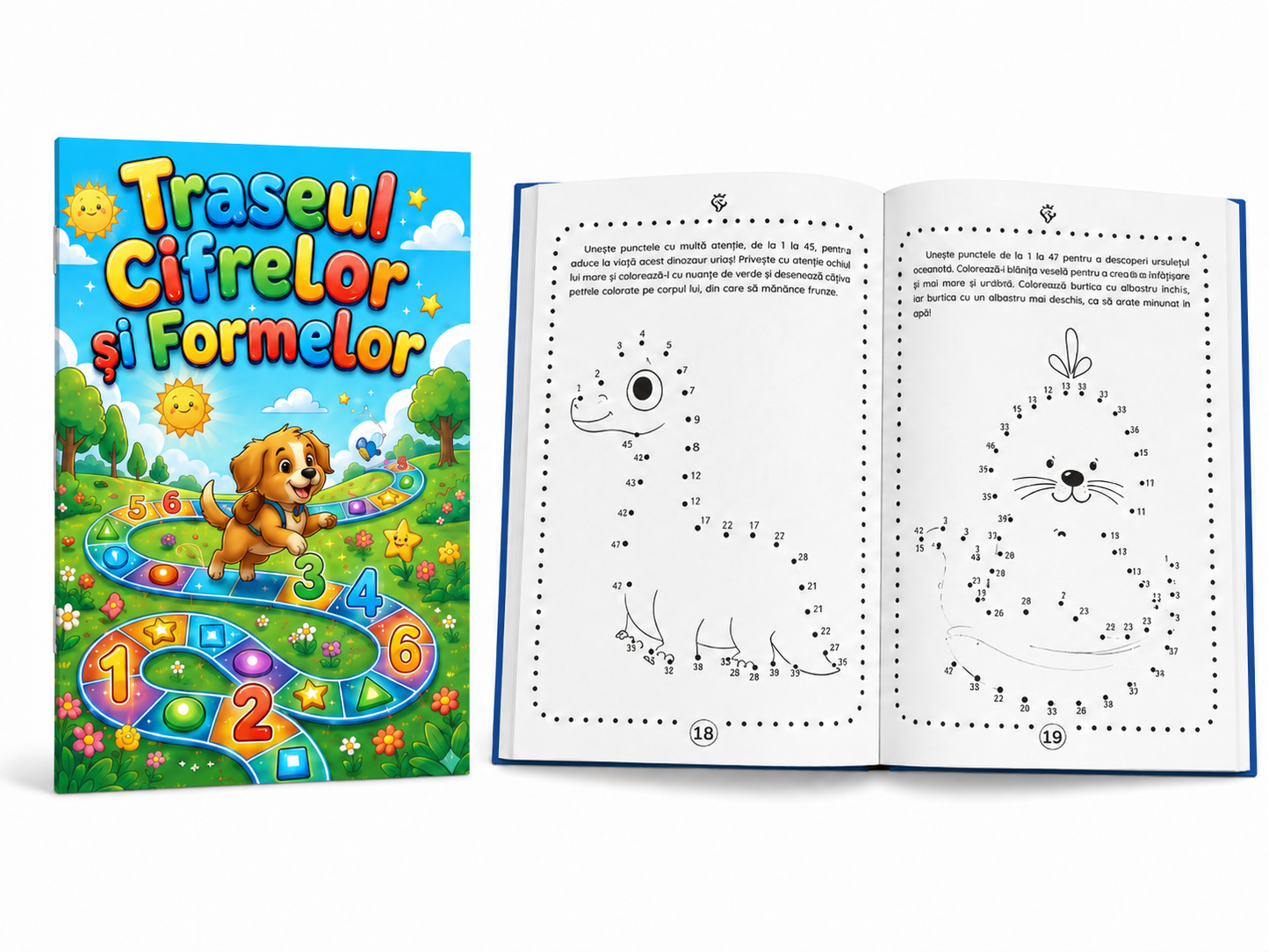 Pachetul Minte Sclipitoare 🧠 – 6 cărți interactive pentru copii de 1–5 ani