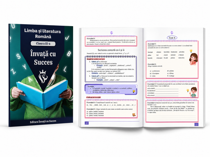 Pachet Clasa a III-a ediție color 🎨 : Toată materia structurată la Română și Matematică pentru clasa a III-a