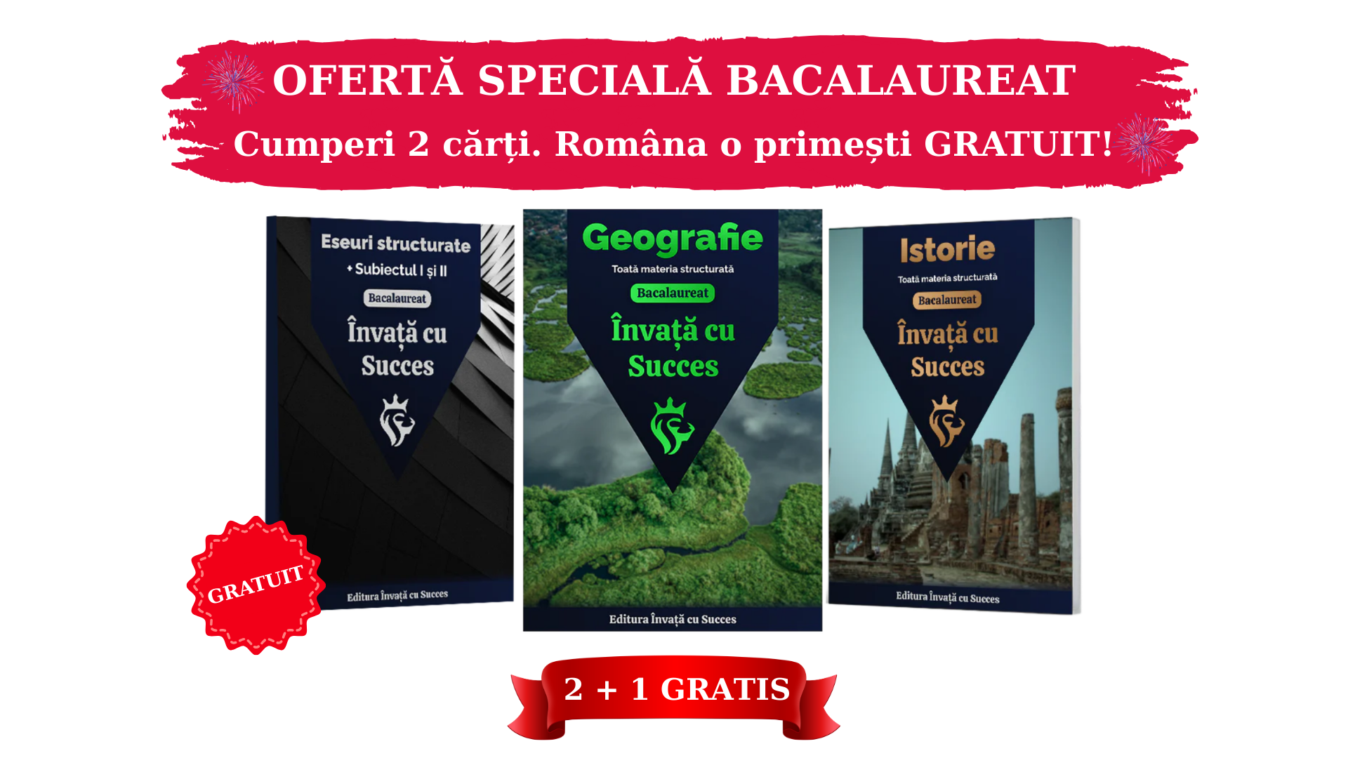 Română + Matematică + Biologie cls. 11-12