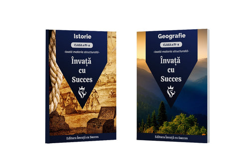 Pachet Clasa a IV-a: Toată materia structurată la Istorie și Geografie pentru clasa a IV-a