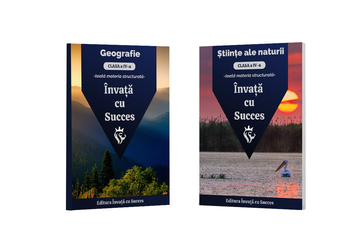 Pachet Clasa a IV-a: Toată materia structurată la Științe ale Naturii și Geografie pentru clasa a IV-a