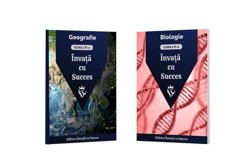 Pachet Clasa a VI-a: Toată materia structurată la Geografie și Biologie pentru clasa a VI-a