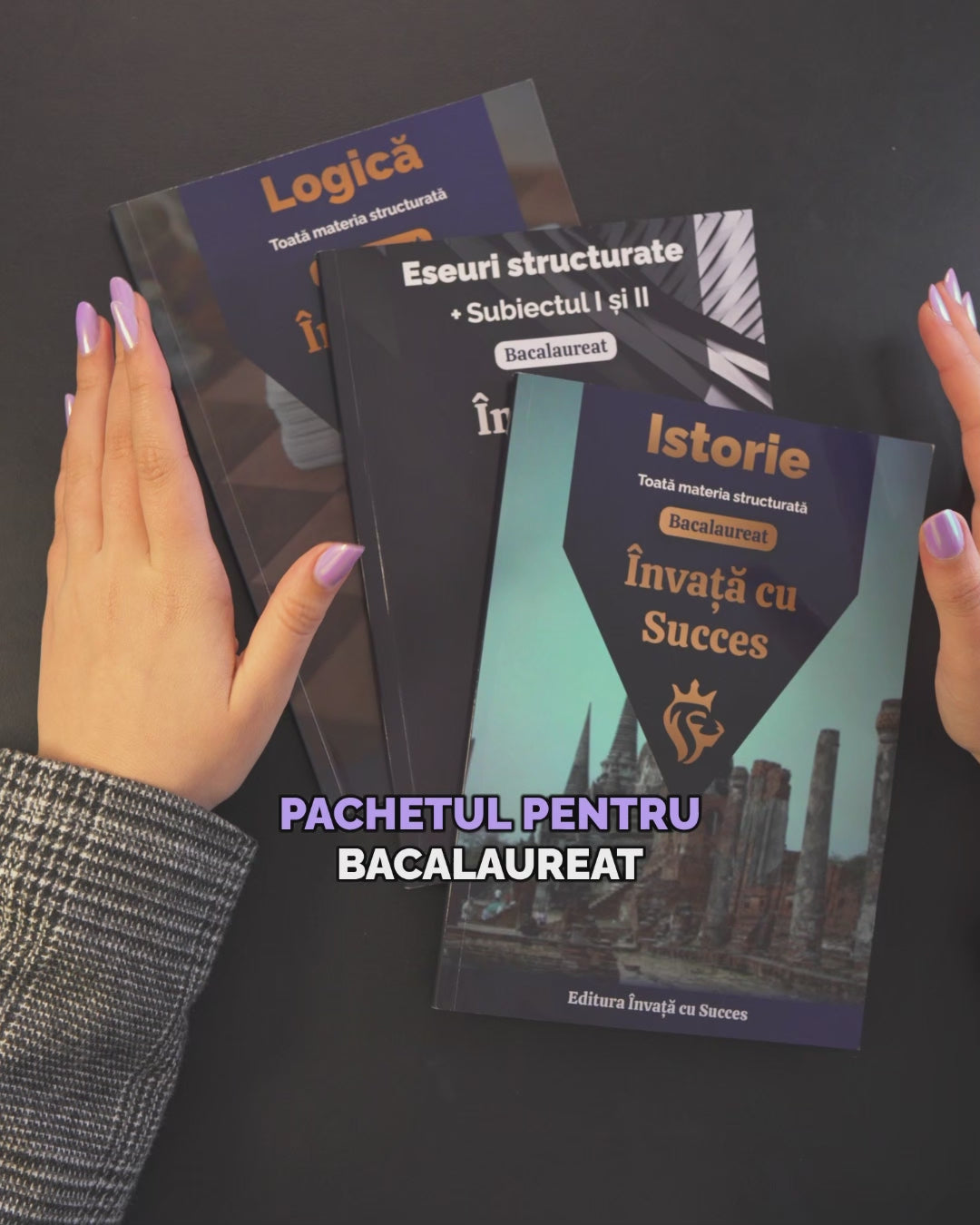 Pachet Bacalaureat | Istorie + Logică + Carte Română Gratuită cu