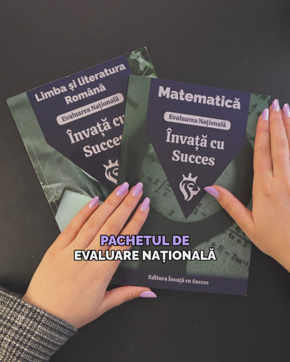 Pachet Evaluare Naţională | Română  + Matematică